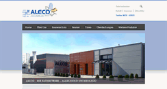 Desktop Screenshot of aleco.de