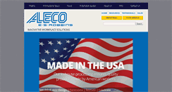 Desktop Screenshot of aleco.com