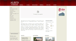 Desktop Screenshot of aleco.rs